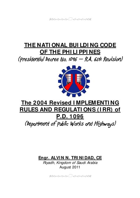 (PDF) The National Building Code of the Philippines .